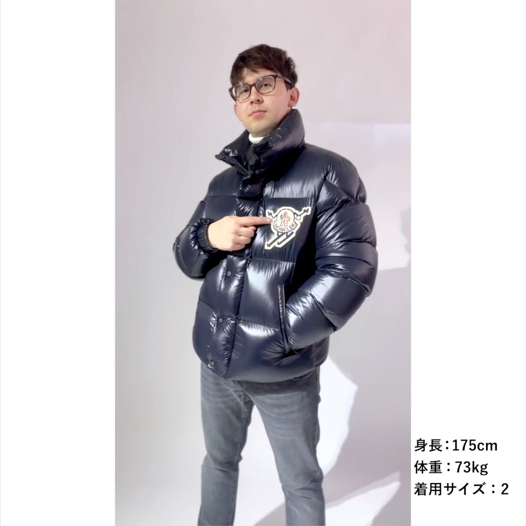 SALE｜MONCLER モンクレール / Leste ナイロンラケ ショートダウン