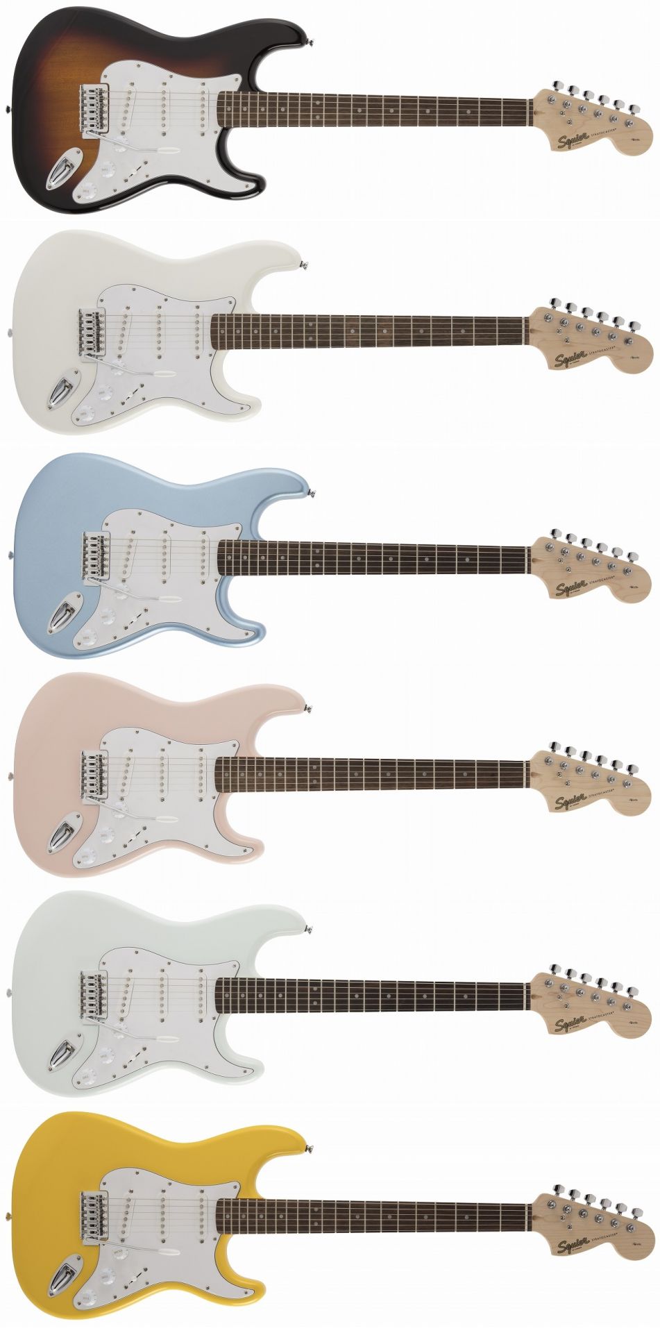 スクワイヤー ストラトキャスターbyFender ICS19〜 2019年製 ②音OK