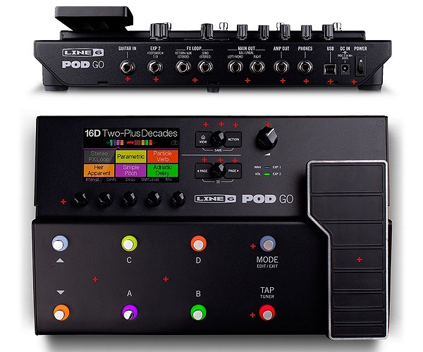 マルチエフェクター】-Line 6-プロクオリティのサウンドとシンプルな