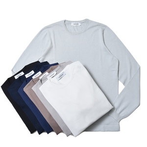 GRAN SASSO（グランサッソ）12ゲージソフトコットンクルーネックニット
