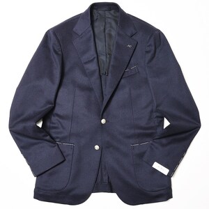 De Petrillo（デ ペトリロ）カシミアフランネルソリッド3Bジャケット