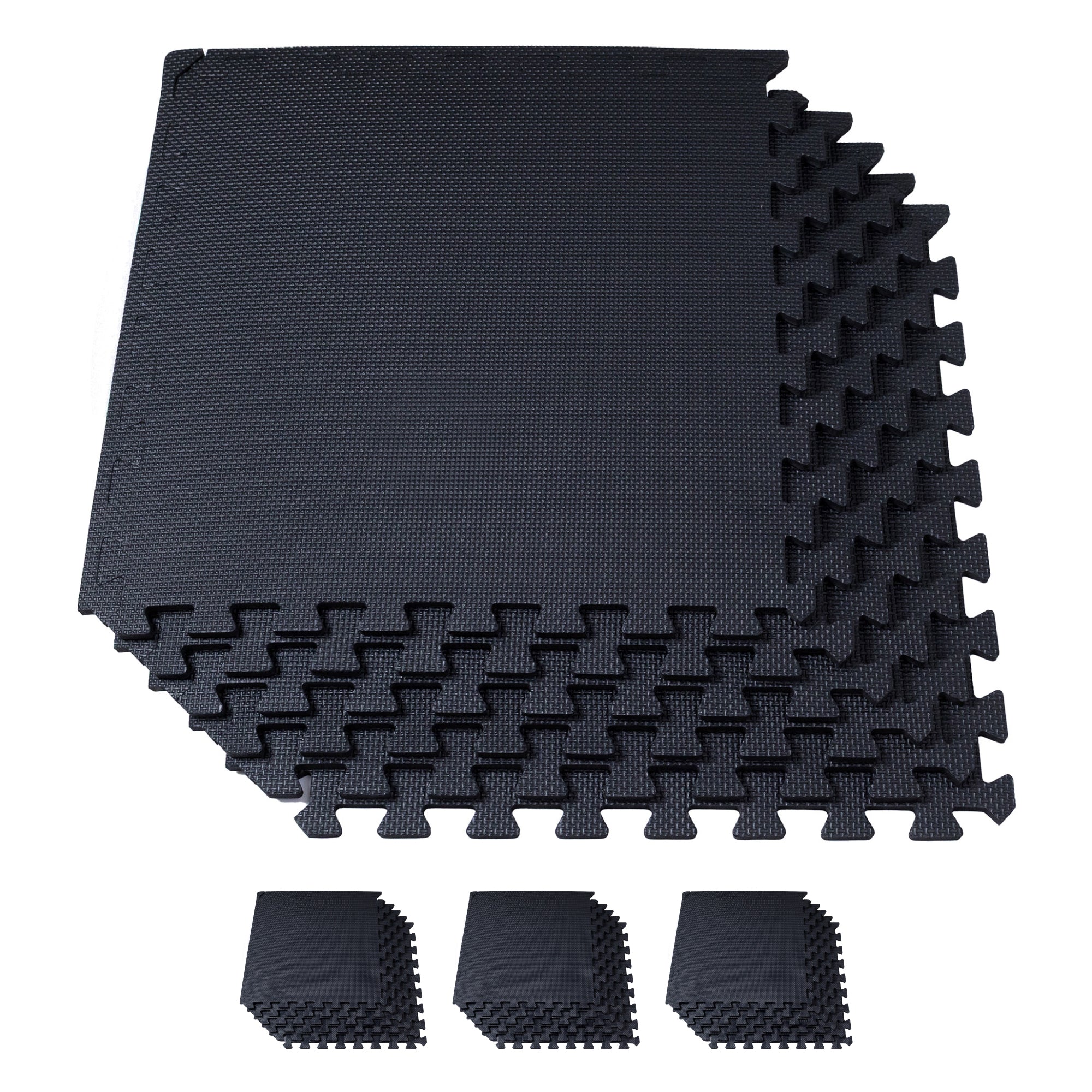 何ぞや】4WD ジムマット 4枚セットx3set イエローチップ 何ぞや】4WD