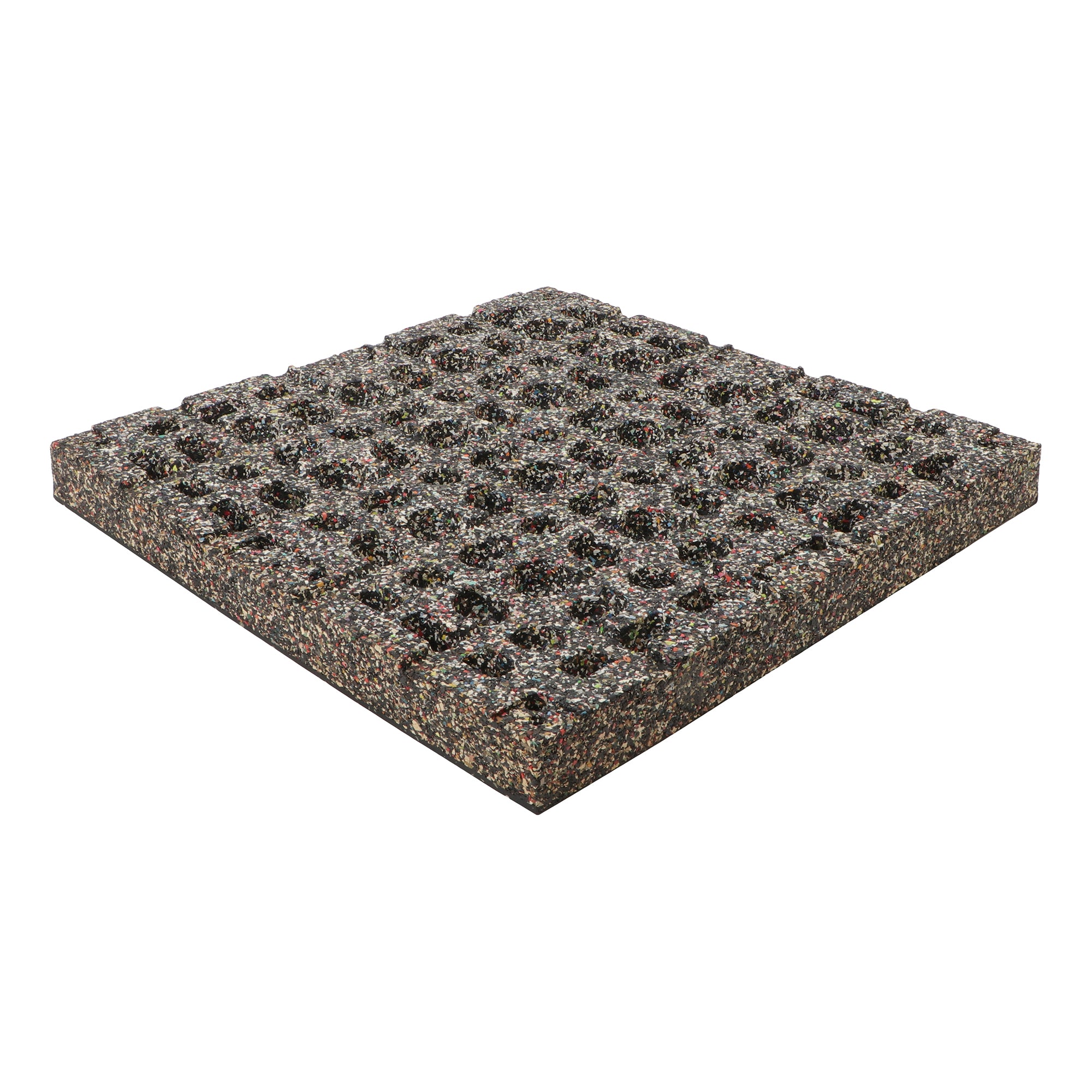 4WD ジムマット ゴムマット 4枚セット ブラック 50×50×3cm G9