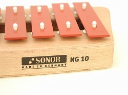 鉄琴 ゾノア社(SONOR) メタルフォン NG10 木のおもちゃHANA