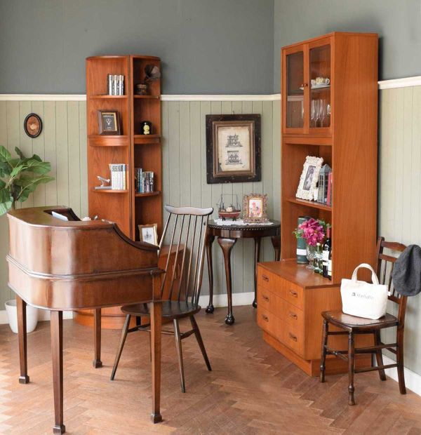 G-planのコーナーキャビネット、フレスコシリーズのヴィンテージ家具(k