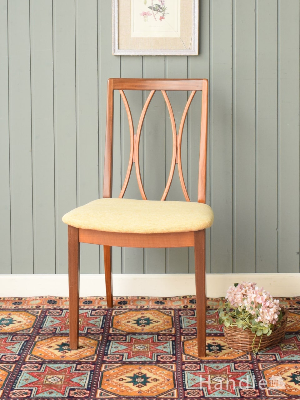 大人気のフランスの椅子、ビンテージの美しいバンブーチェア(x-396-c