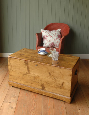 アンティークブランケットボックス(q-94)｜アンティーク家具