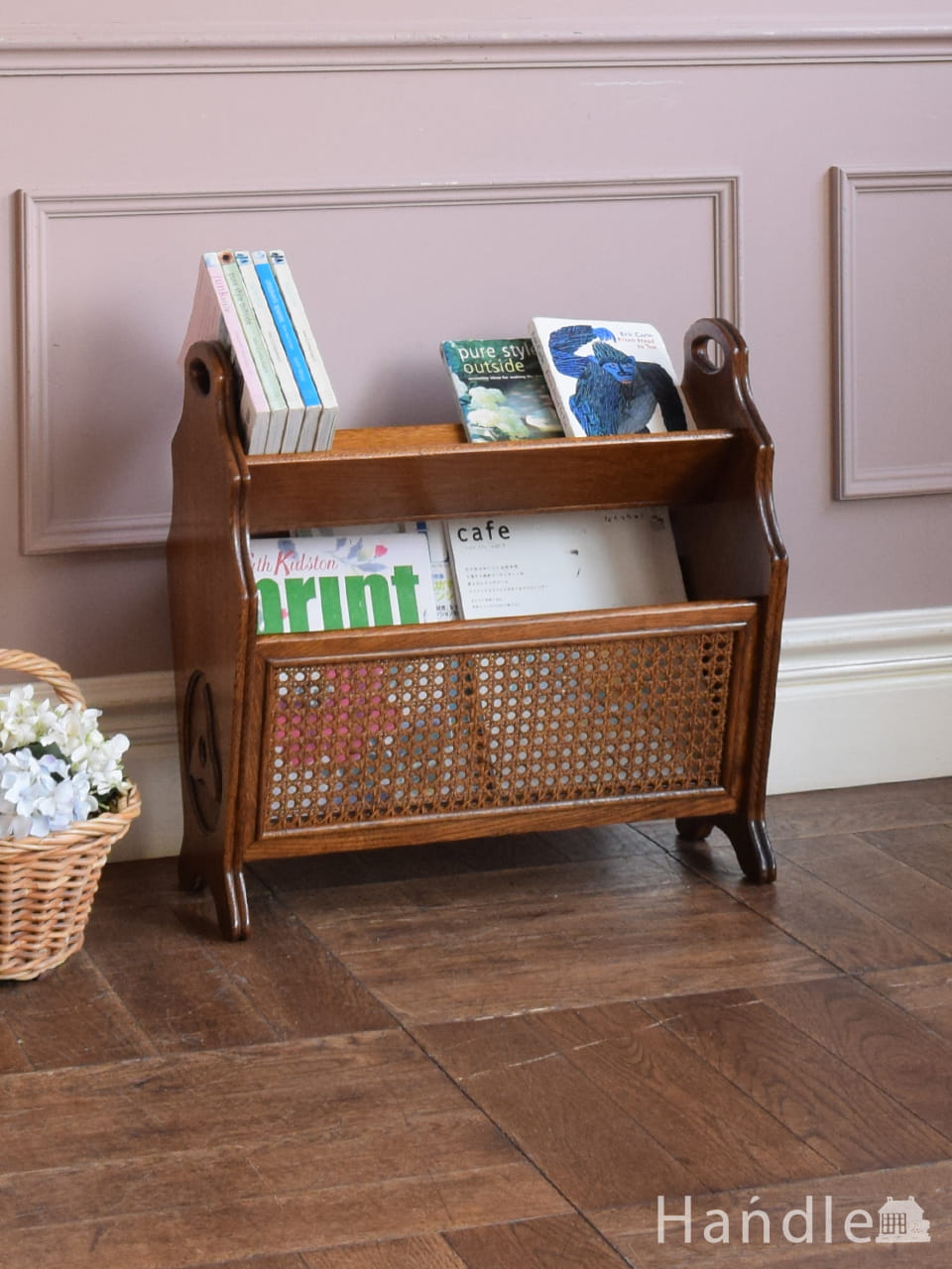 フランスから届いたおしゃれなアンティーク、持ち運びが出来る木製