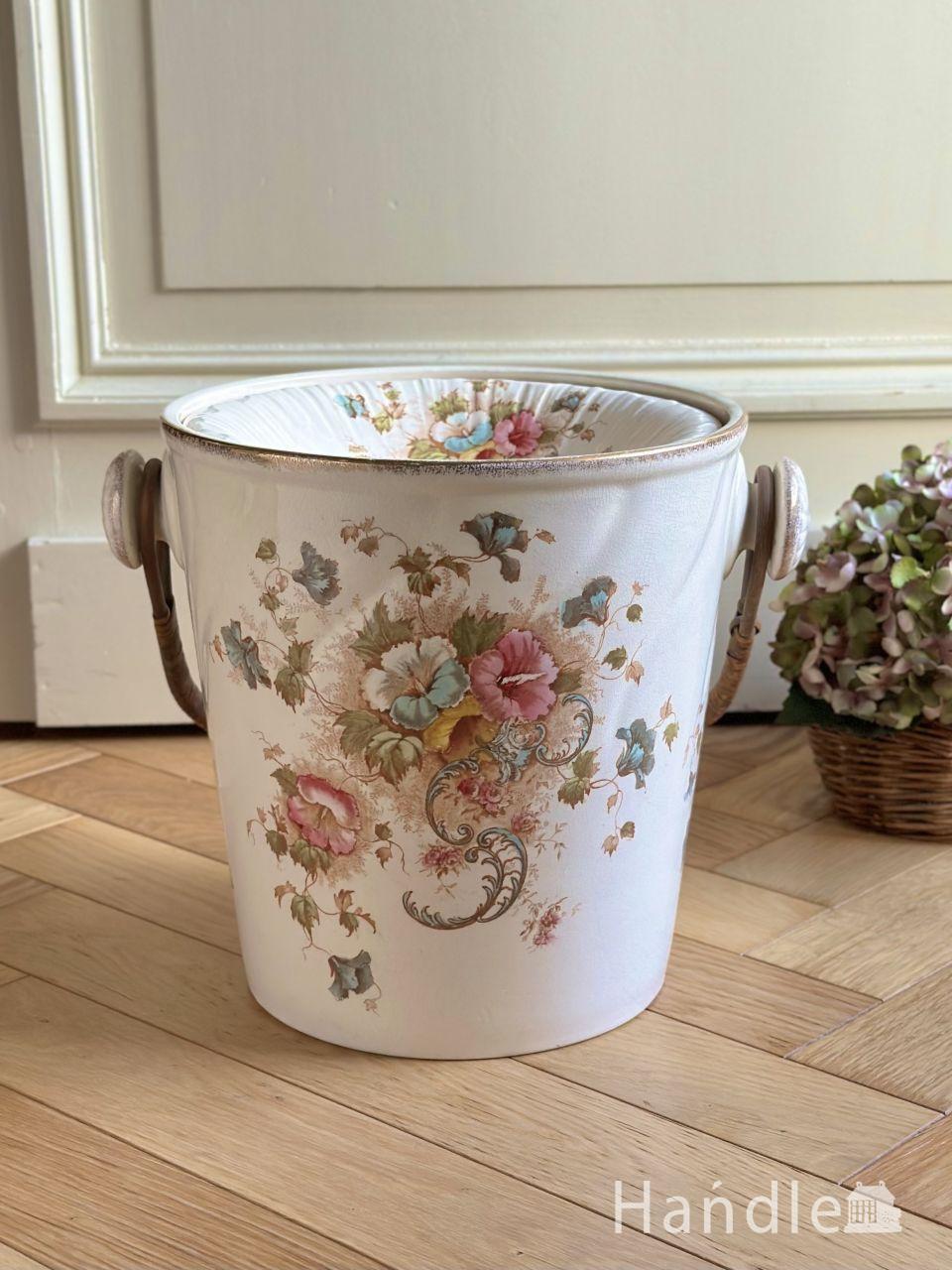 1940年代のアンティーク 絵画（ピンク）(m-421-z)｜アンティーク雑貨