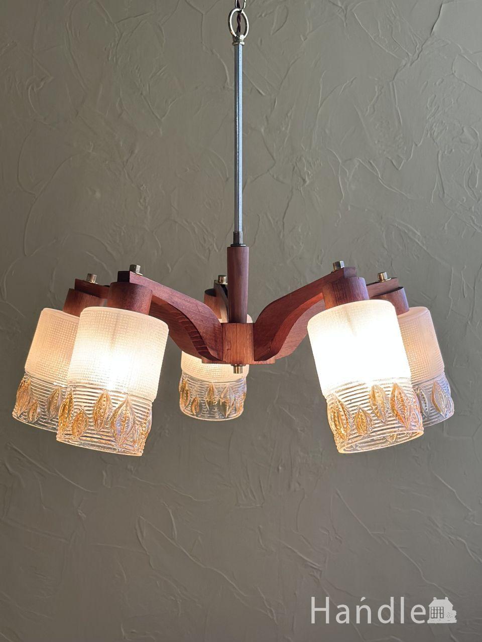 1930年代のアンティーク シャンデリア(x-504-z)｜照明おしゃれ