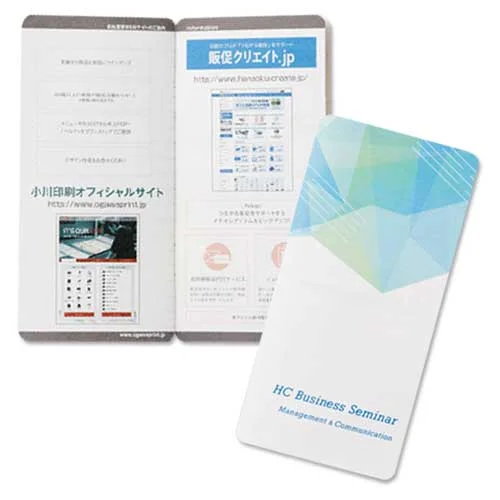 宣伝付き販促ノート 5.8インチ（12枚）: ｜販促クリエイト.jp（小川