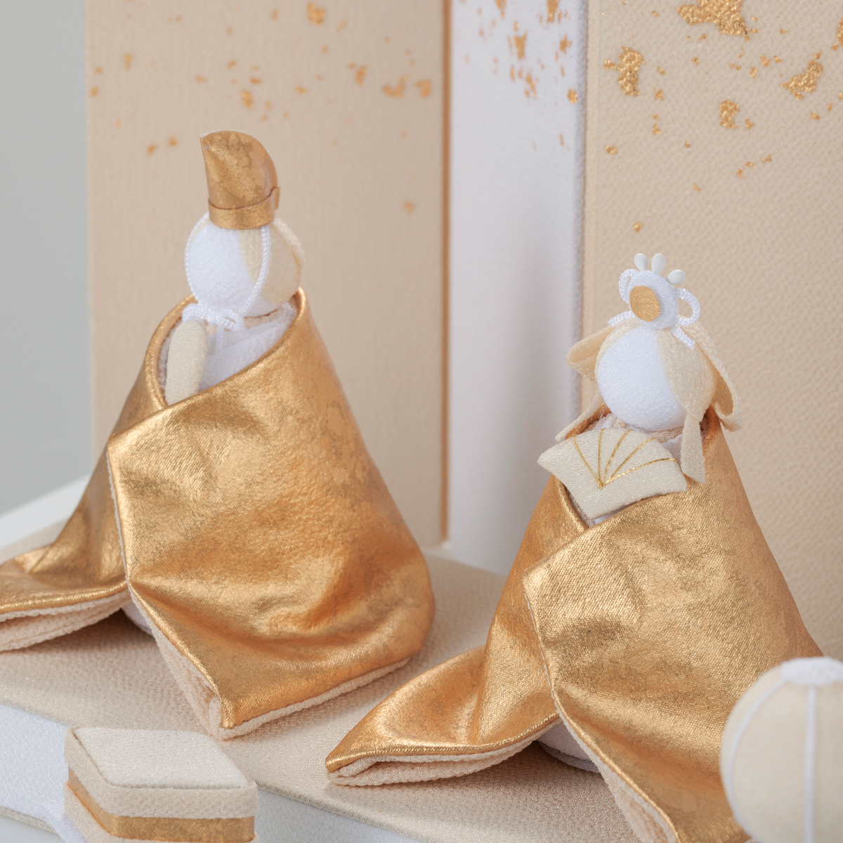 箔一 hakuichi 金箔 金沢箔 金沢 工芸品 金沢箔布細工 雛人形 白雛