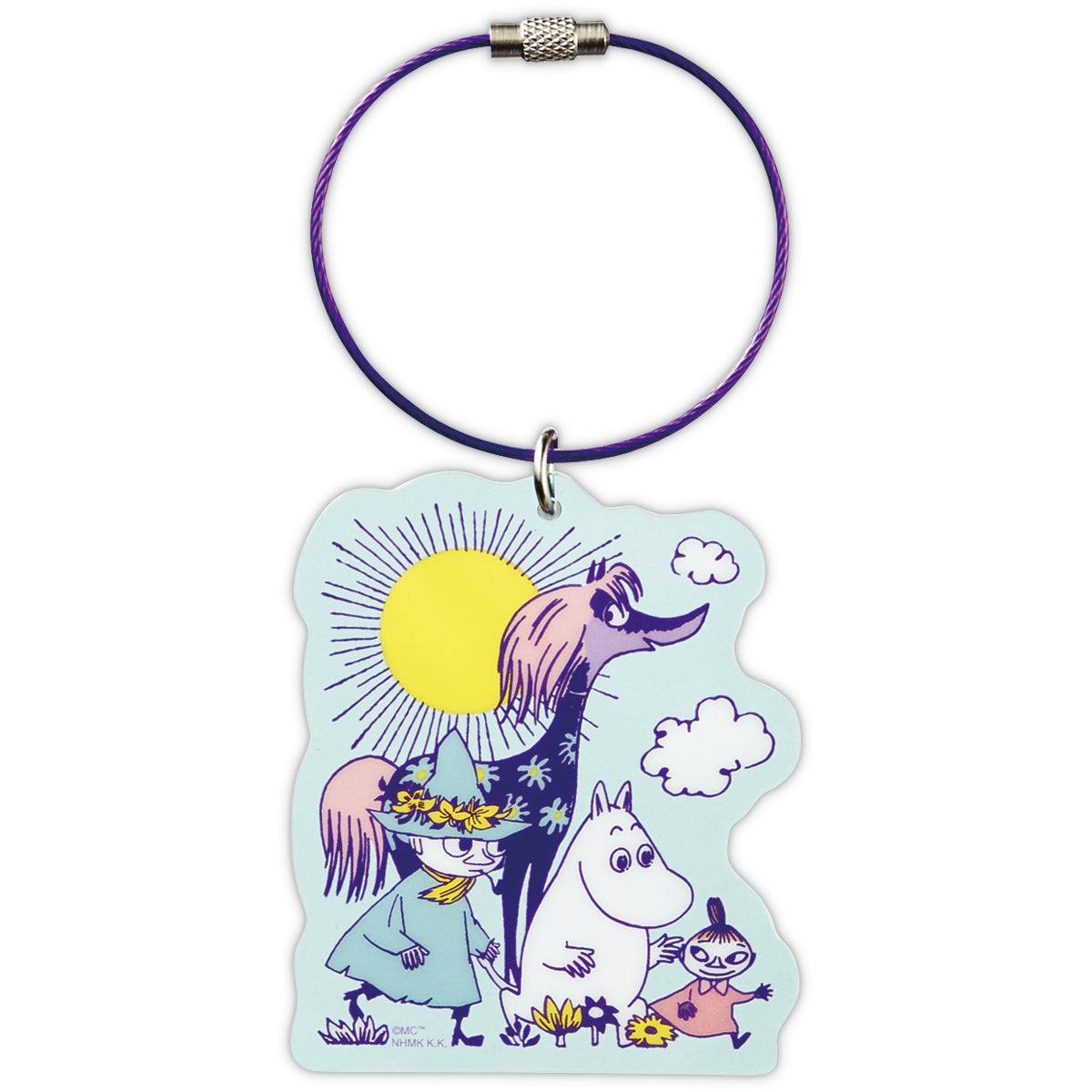 ムーミン Happy in Nature グリーン【アクリルキーホルダー】日本