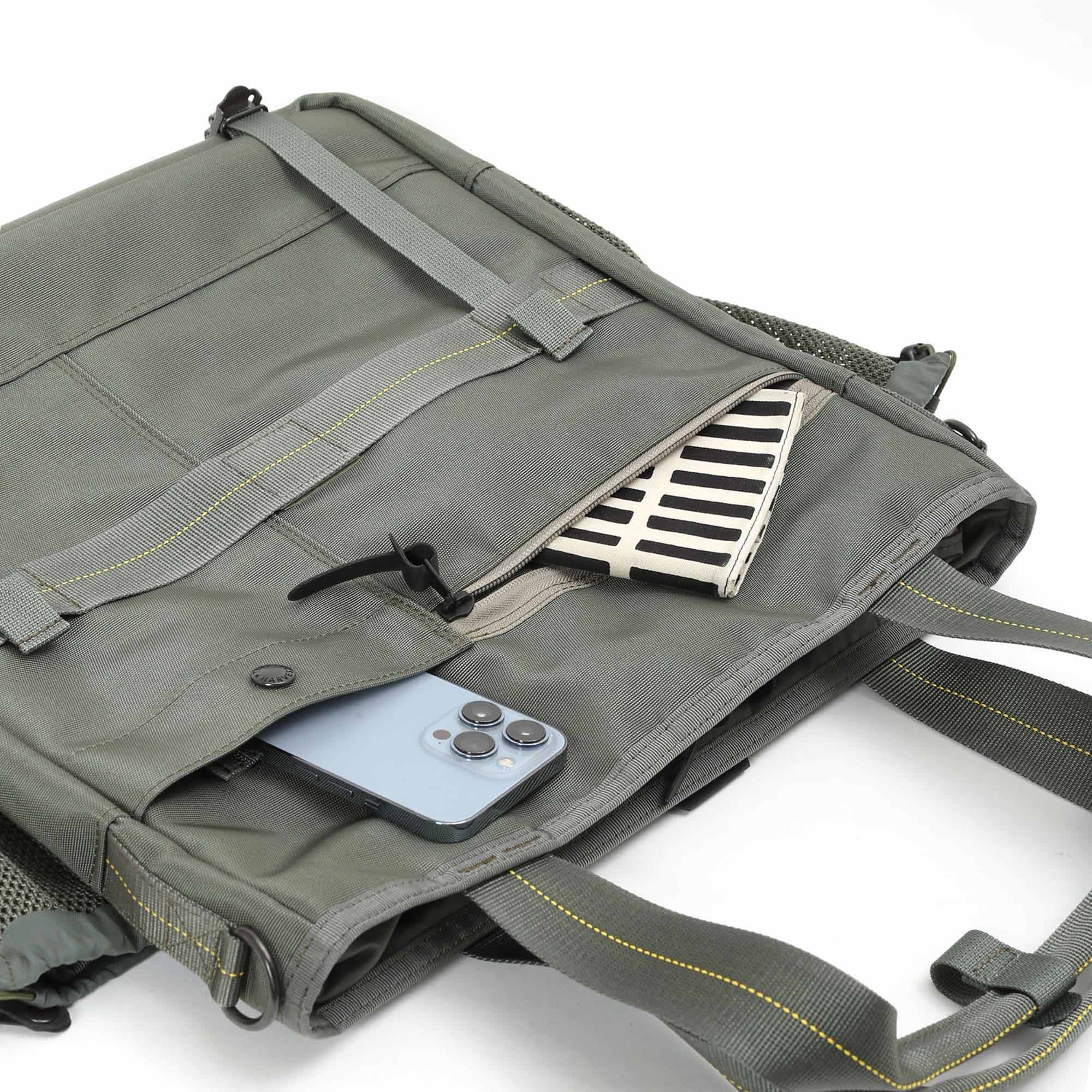 公式】HARVEST LABEL ウイングマン トートバッグ 2WAY メンズ WINGMAN