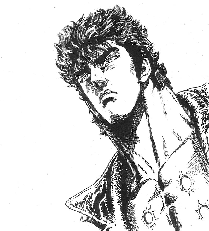 北斗の拳 LEGENDS ReVIVE】直筆監修イラストギャラリー vol.1 霞拳志郎