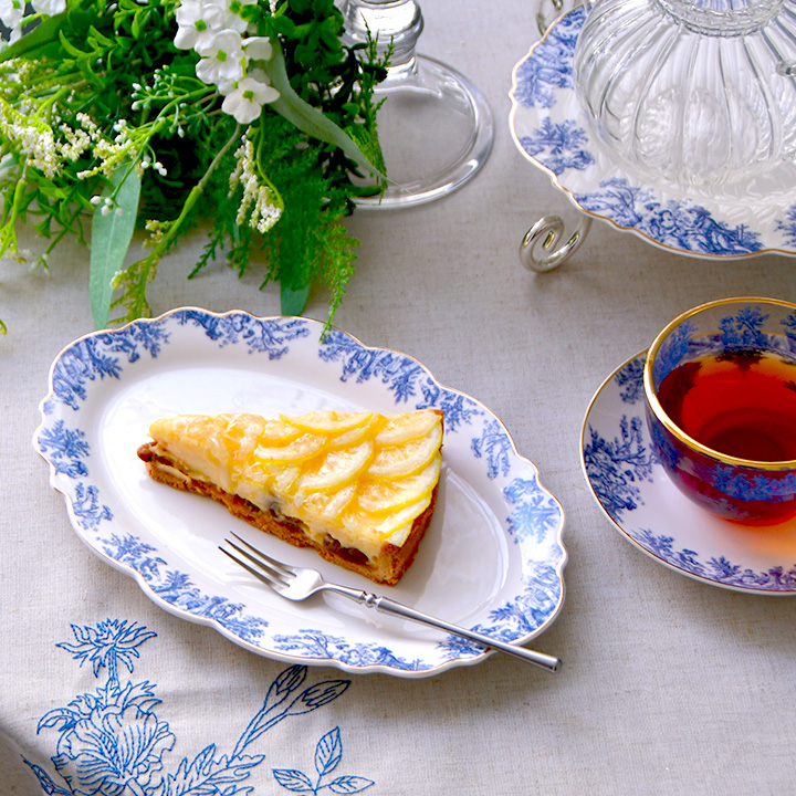 トワルドジュイブルーオーバルプレート｜輸入食器・雑貨の通販 | 輸入