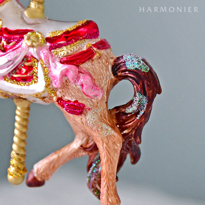 カルーセルホースオーナメント｜クリスマス雑貨の通販 ハルモニア web