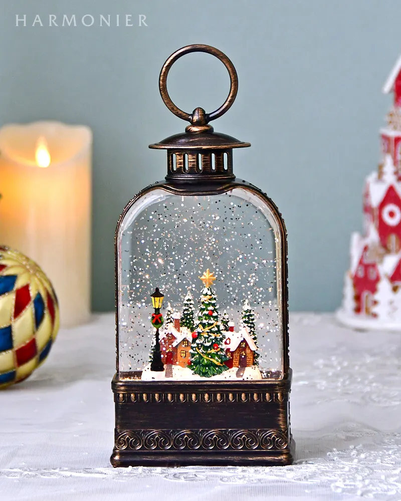 リキッドLEDオルゴール/ナッツクラッカーツリー※電池/USB仕様