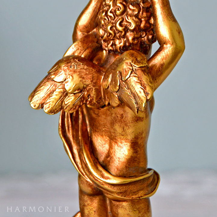 エンジェルキャンドルホルダー（左足前/右足前）｜クリスマス雑貨の