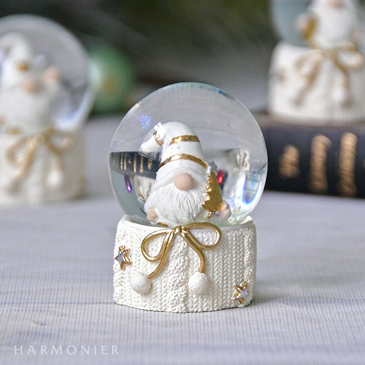 ミニスノードーム/ホワイトノーム（ツリー/プレゼント/ベル