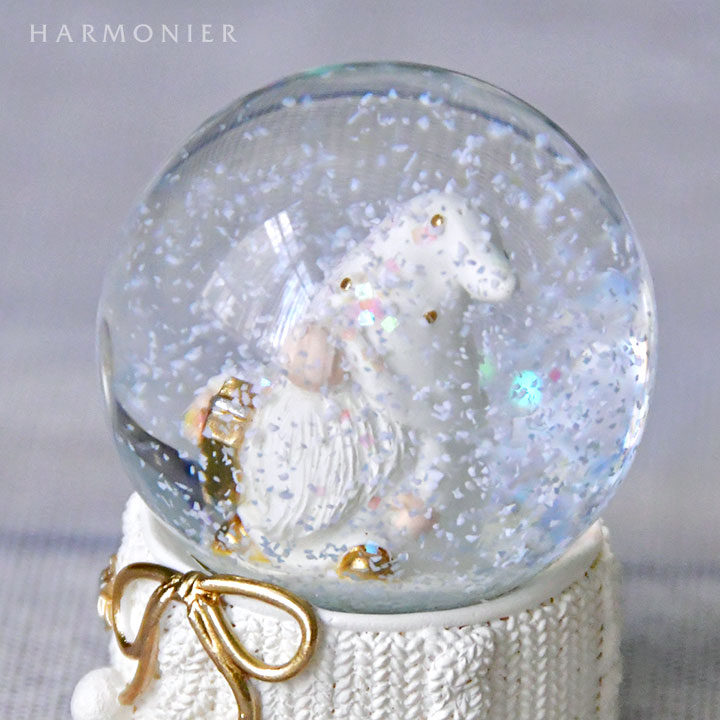 ミニスノードーム/ホワイトノーム（ツリー/プレゼント/ベル