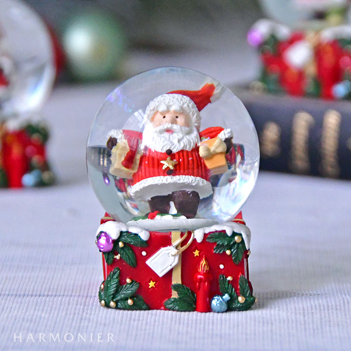 ミニスノードーム/ギフトボックス（ツリー/プレゼント/ソックス