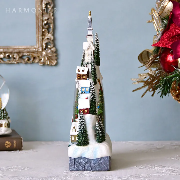 リキッドLEDクリスマスビレッジ※電池/USB仕様｜クリスマス雑貨の通販