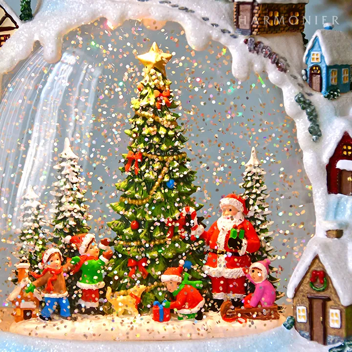 リキッドLEDクリスマスビレッジ※電池/USB仕様｜クリスマス雑貨の通販