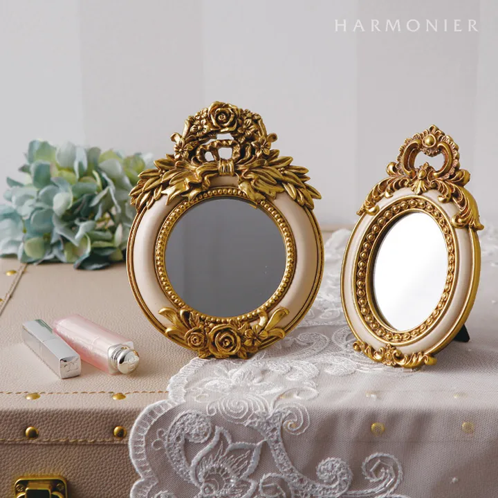 ベルサイユミニスタンドミラー/オーバル｜輸入雑貨の通販 | 輸入雑貨の