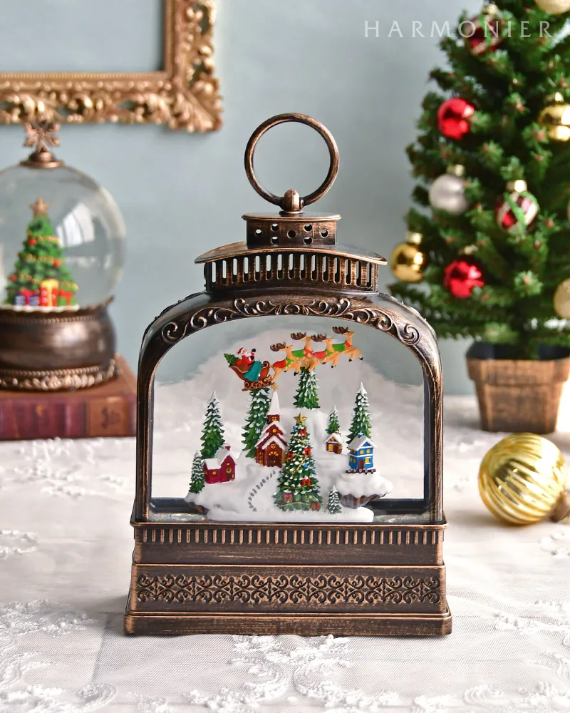 リキッドLEDランタン/フライングサンタ｜クリスマス雑貨の通販