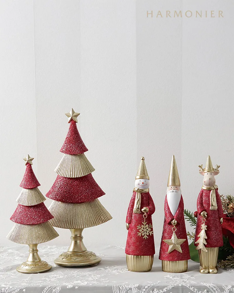 ウインターレッドスノーマンオブジェ｜クリスマス雑貨の通販