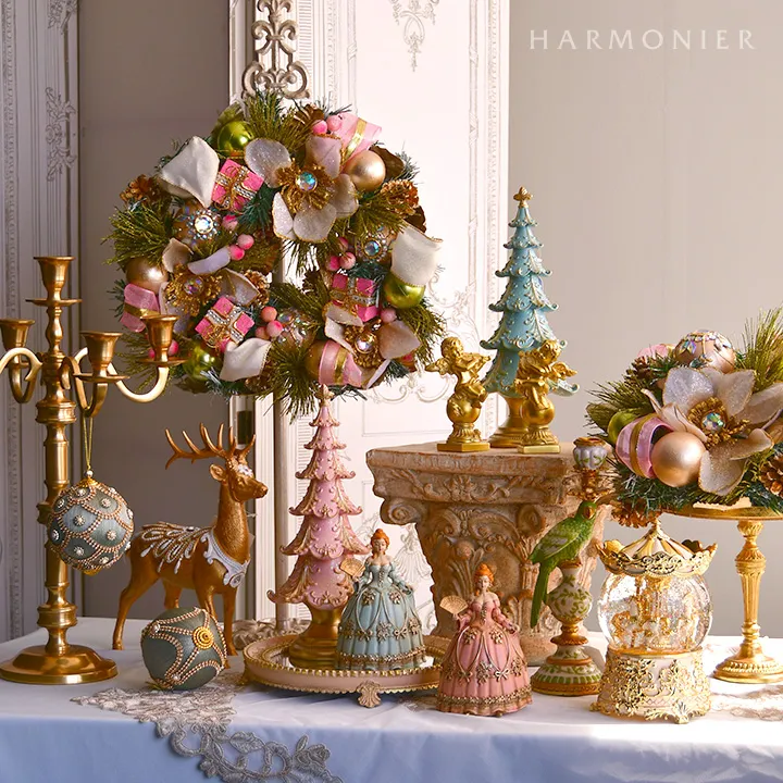 ヴィンテージツリーオブジェ/ブルー30cm｜クリスマス雑貨の通販