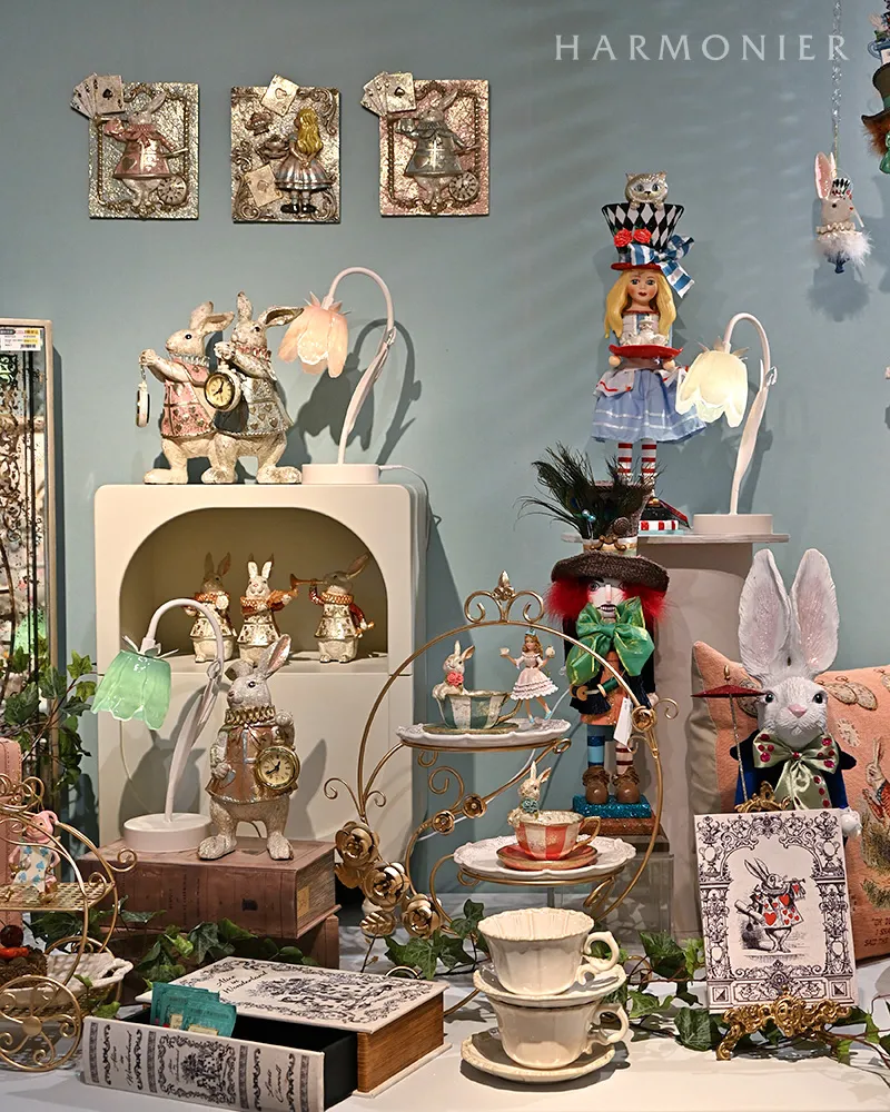 リリー2段プレートホルダー/ローズ2段ケーキスタンド｜輸入食器・雑貨