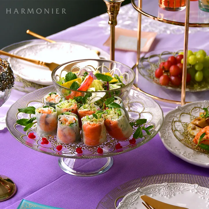 ゴールドダンテガラスボウル15cm/トルコ製｜輸入食器・雑貨の通販