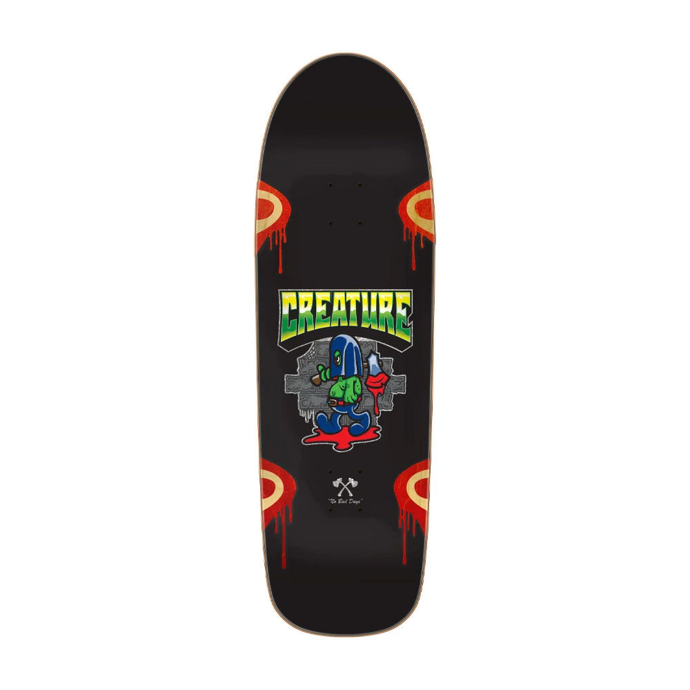 9.0in x 31.68in THE HESHCUTIONER TEAM SKATEBOARD DECK – ハスコ