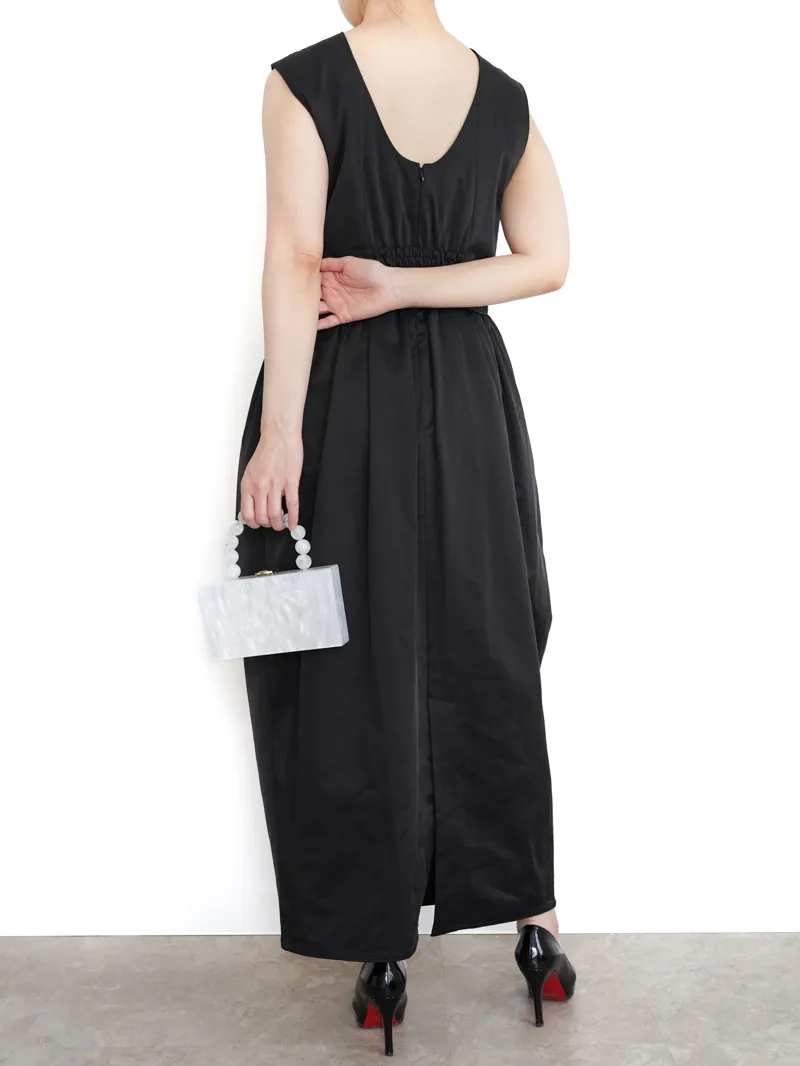 Ameri VINTAGE（アメリ ヴィンテージ）EMBROIDERY DRESS（ブラック/M