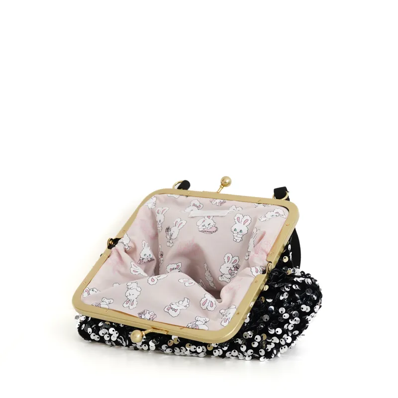Bibiy.（ビビィ）foxy illustrationsコラボODETTE TULLE BAG（ブラック