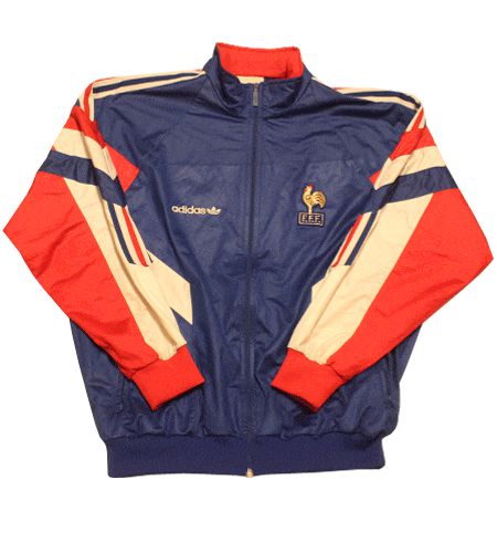 古着/USED] 80's フランス製 フランス代表 アディダスジャージ ： js