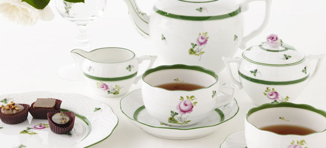 ウィーンの薔薇] ティーカップ&ソーサー