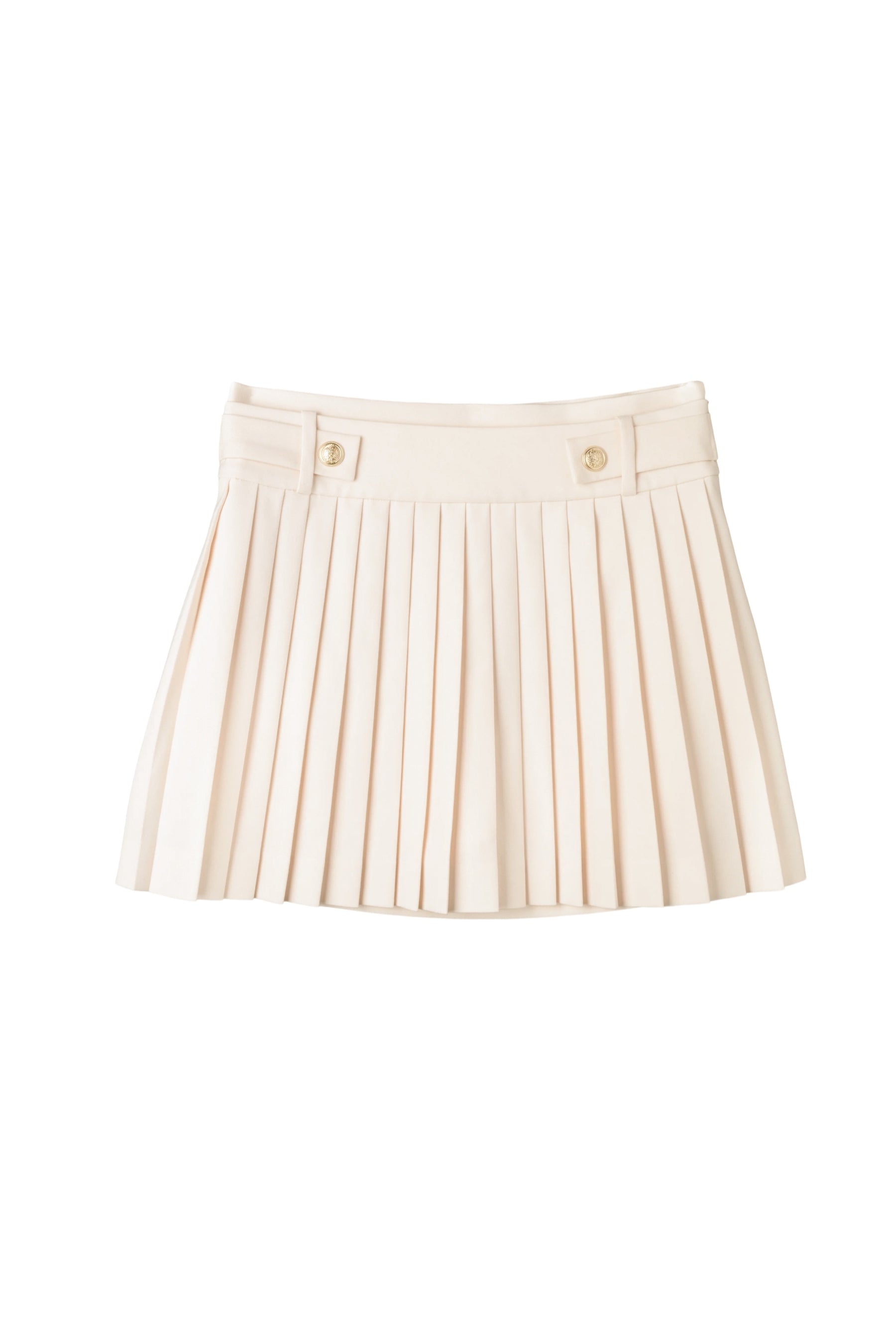 New color]Vienna Pleated Mini Skirt
