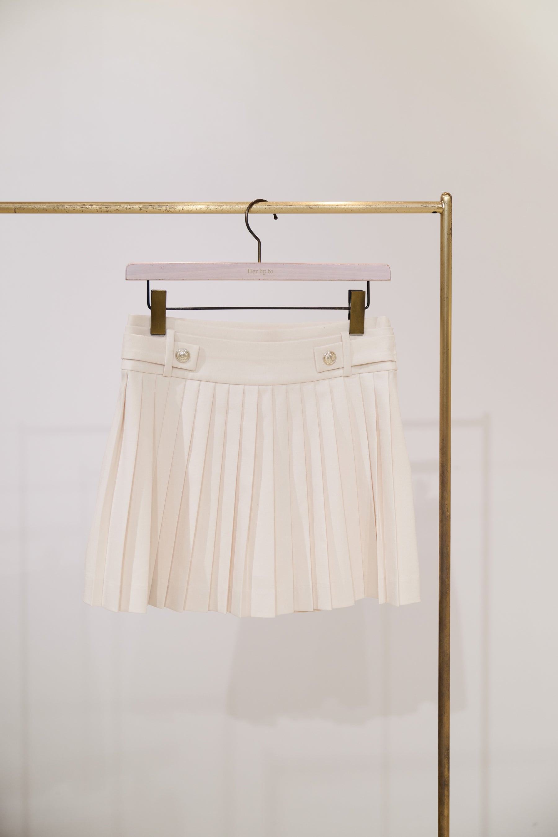 新色】Vienna Pleated Mini Skirt