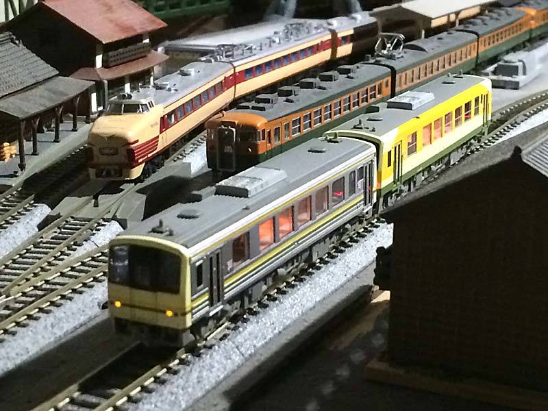 TOMIX]キハ120木次線[かわいい]: 臨zawa混合列車