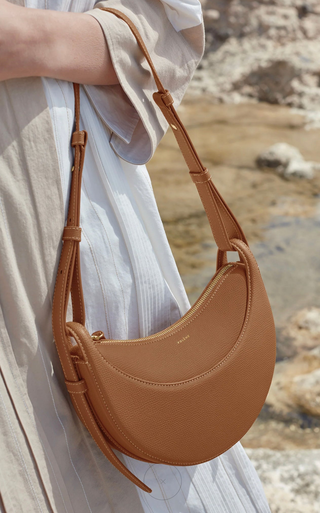 POLENE NUMERO DIX TEXTURED CAMEL – HERMOSA LUXE