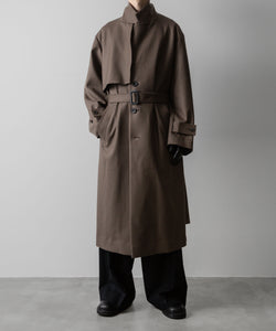 ssstein / シュタイン】LAY CHESTER COAT - DARK GREIGE | 公式通販