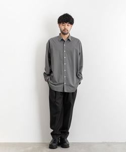KANEMASA】ROYAL OX DRESS JERSEY SHIRT - GRAY – session
