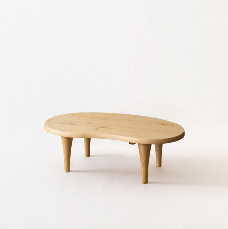 森のことば 半円形リビングテーブル | 飛騨産業株式会社【公式