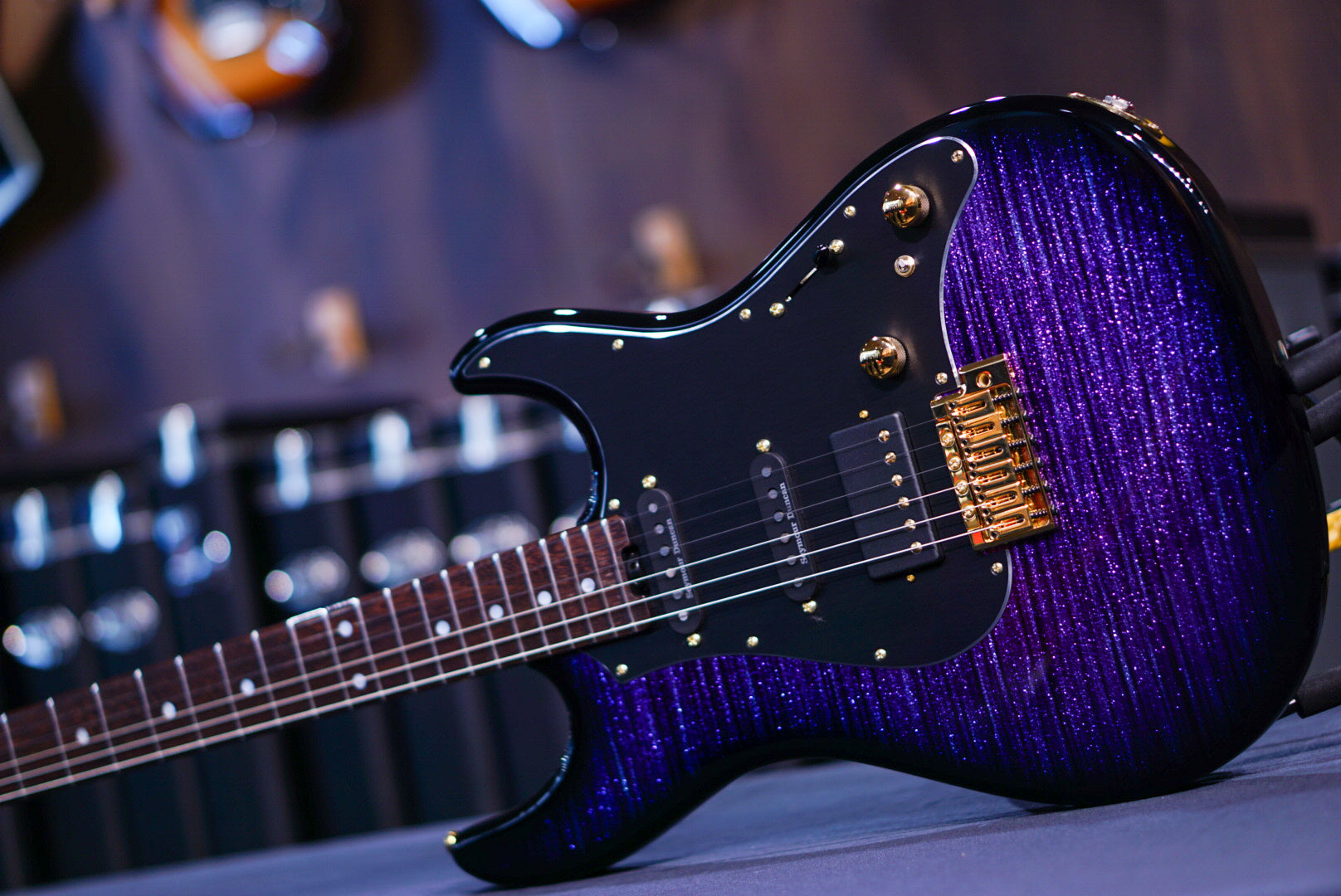 ESP Original snapper AL/HR Glitter Storm Violet E9400241