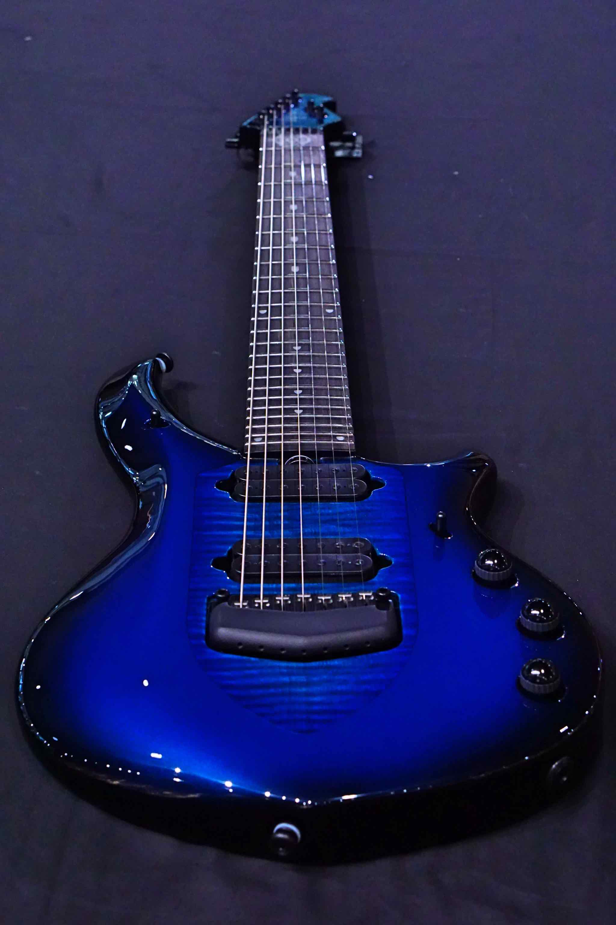 Music Man John Petrucci Majesty 7 Titan Blue M014636