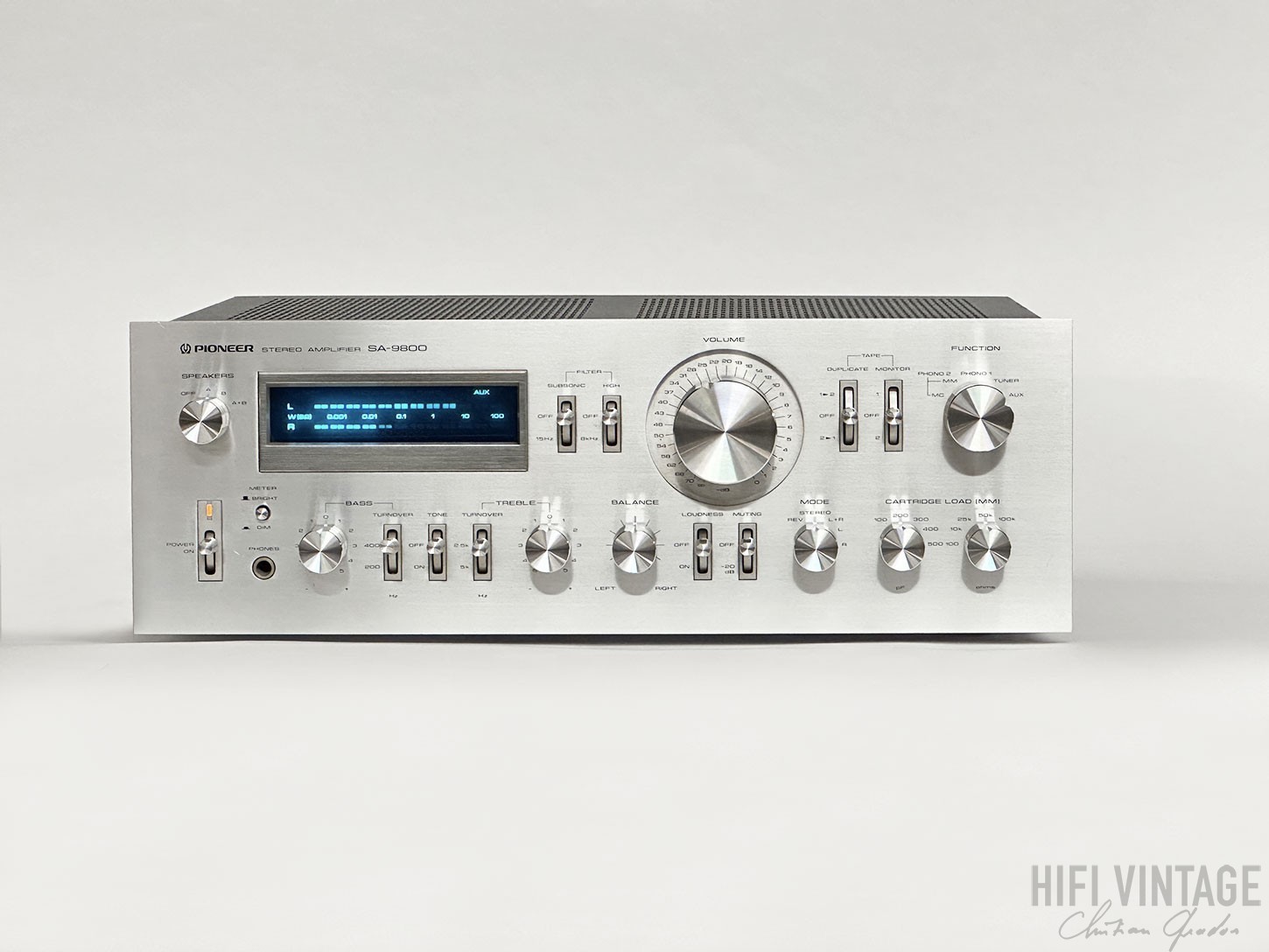 アンプ pioneer model SA-9800 Pioneer SA-9800の仕様 パイオニア