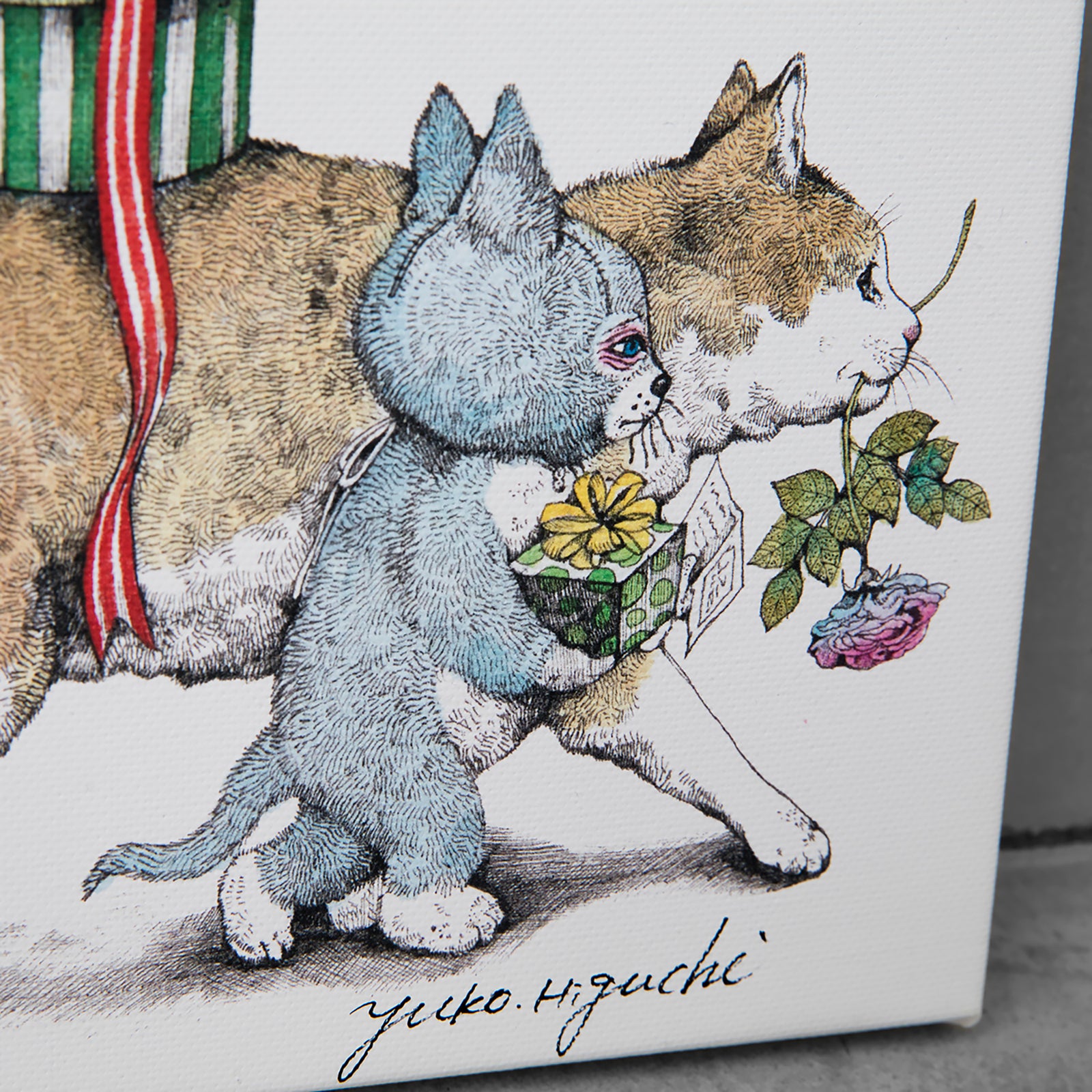 ヒグチユウコ 複製画 グリコ 完売品 ボリス雑貨店 ヒグチユウコ 複製画